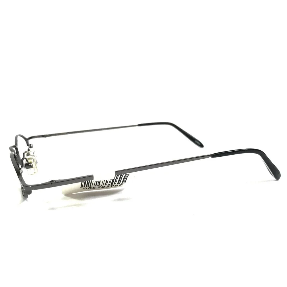 ogi Petite Eyeglasses Frames 9010 COL. 12 Gunmetal Oval Wire Rim 42-22-140